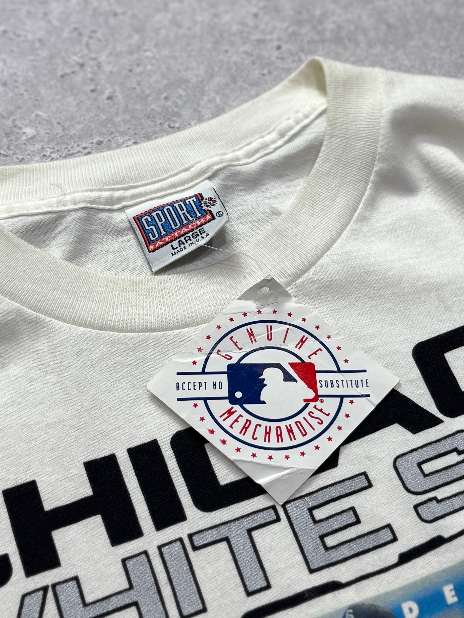 Vintage 1993 Deadstock Chicago White Sox “Jack Mcdowell” MLB Player Tee (XL)