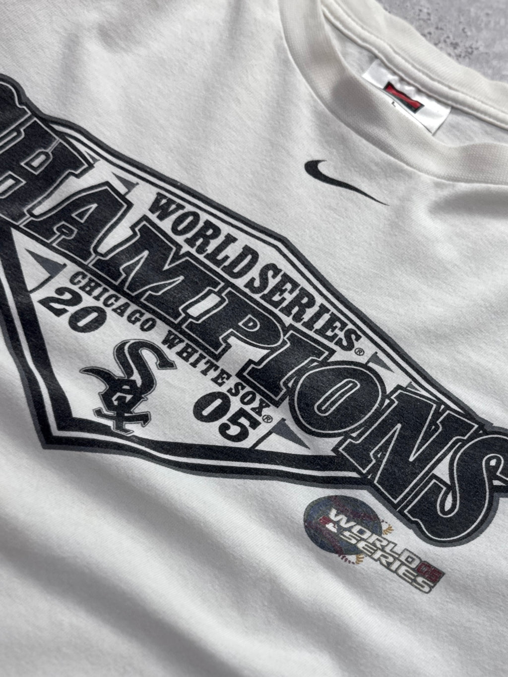 Vintage 2005 Nike X Chicago White Sox MLB Long Sleeve Tee (L)