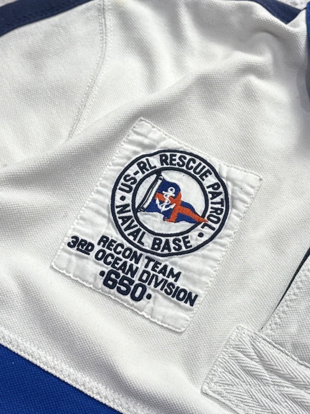 Vintage 2000s Polo Ralph Lauren Sailing Team Polo Shirt (M)