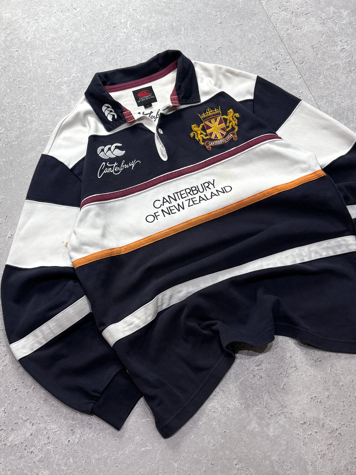 Vintage 90s Canterbury Rugby Sweater (L)
