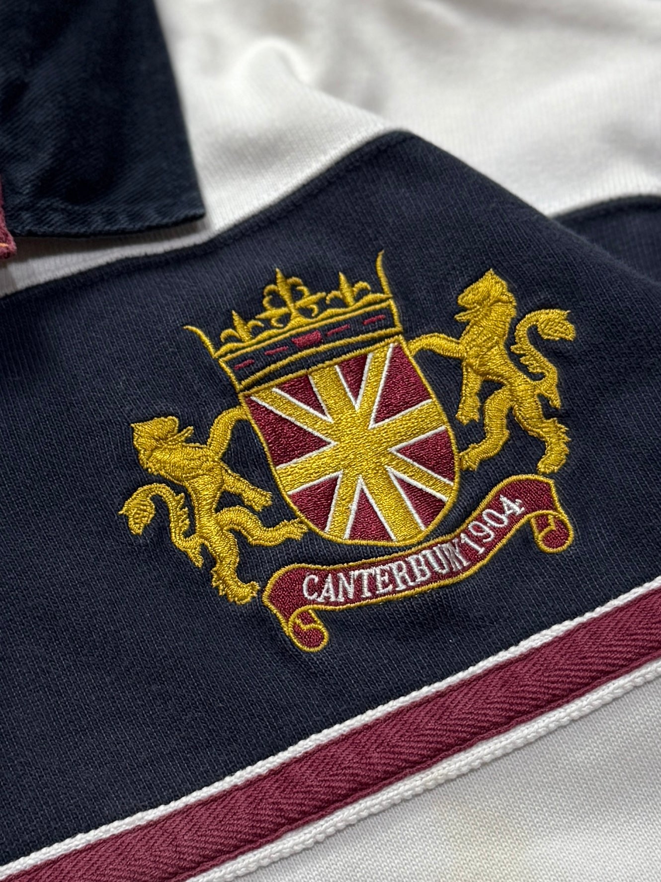 Vintage 90s Canterbury Rugby Sweater (L)