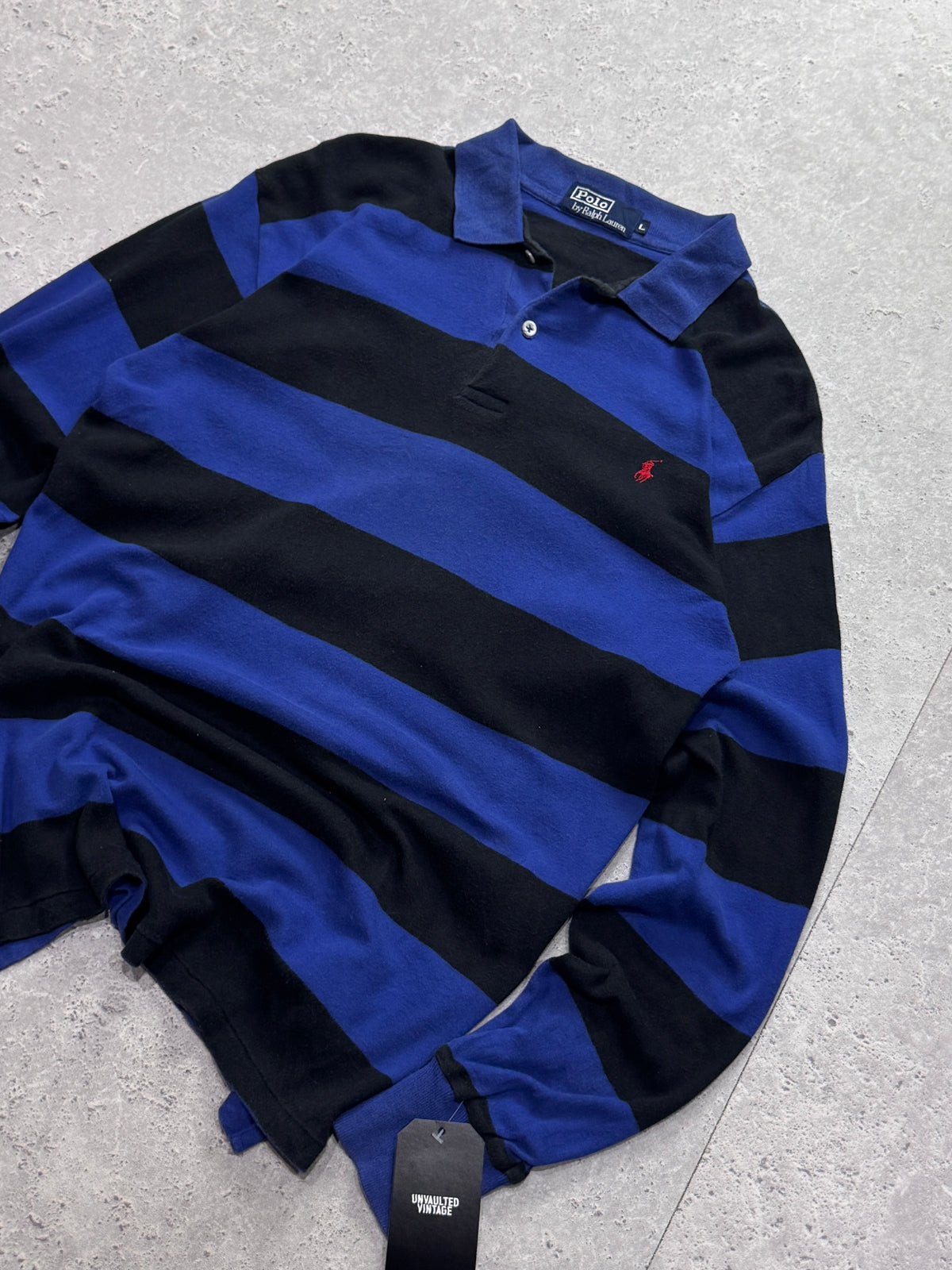 Vintage 2000s Polo Ralph Lauren Lightweight Pullover Rugby Sweater (M)