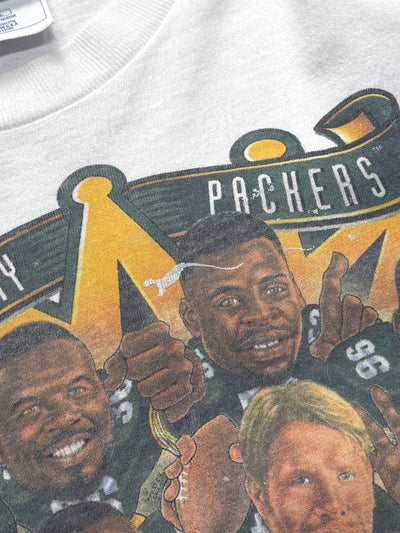 Vintage 1997 Greenbay Packers NFL Caricature Tee (XL)