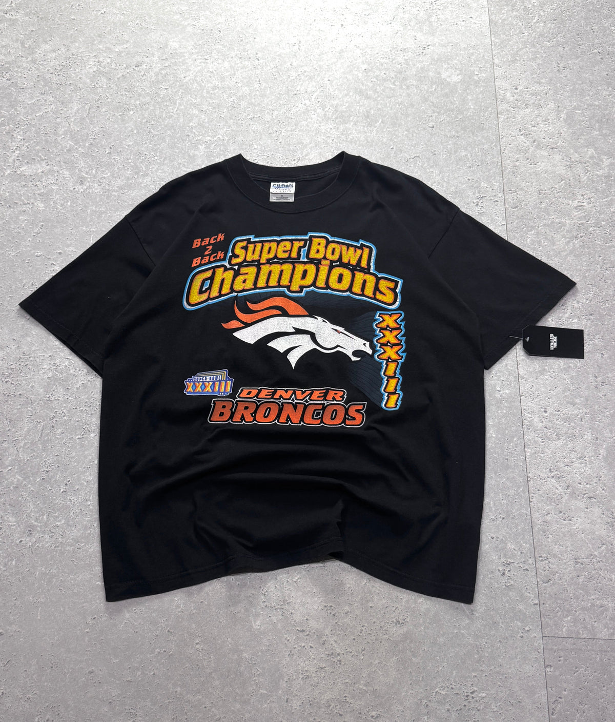 Vintage 1999 Denver Broncos NFL Superbowl Tee (XL)
