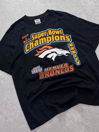 Vintage 1999 Denver Broncos NFL Superbowl Tee (XL)