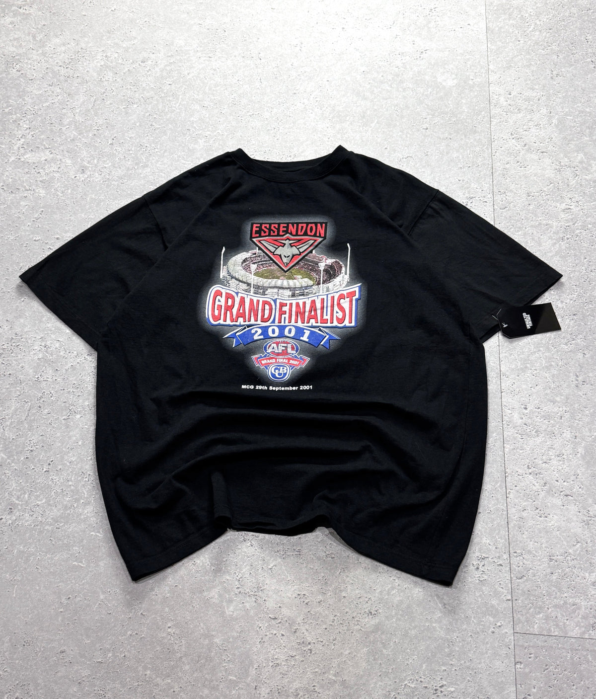 Vintage 2001 Essendon Bombers AFL Grand Final Tee (XL)