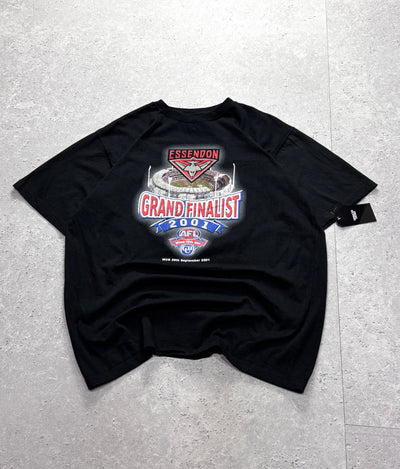 Vintage 2001 Essendon Bombers AFL Grand Final Tee (XL)
