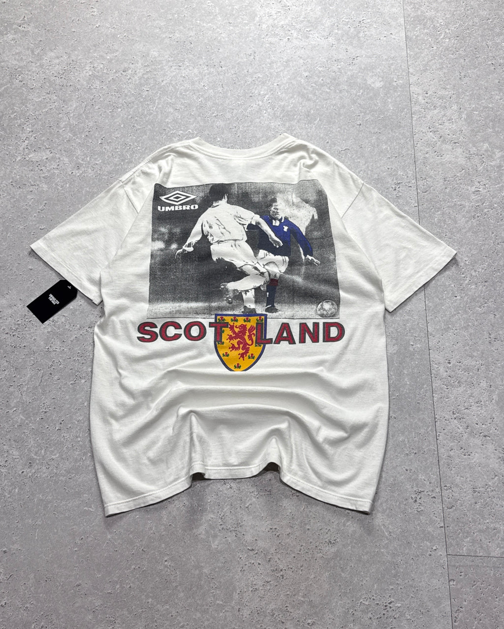 Vintage 90s Umbro X Scotland Football Tee (L)