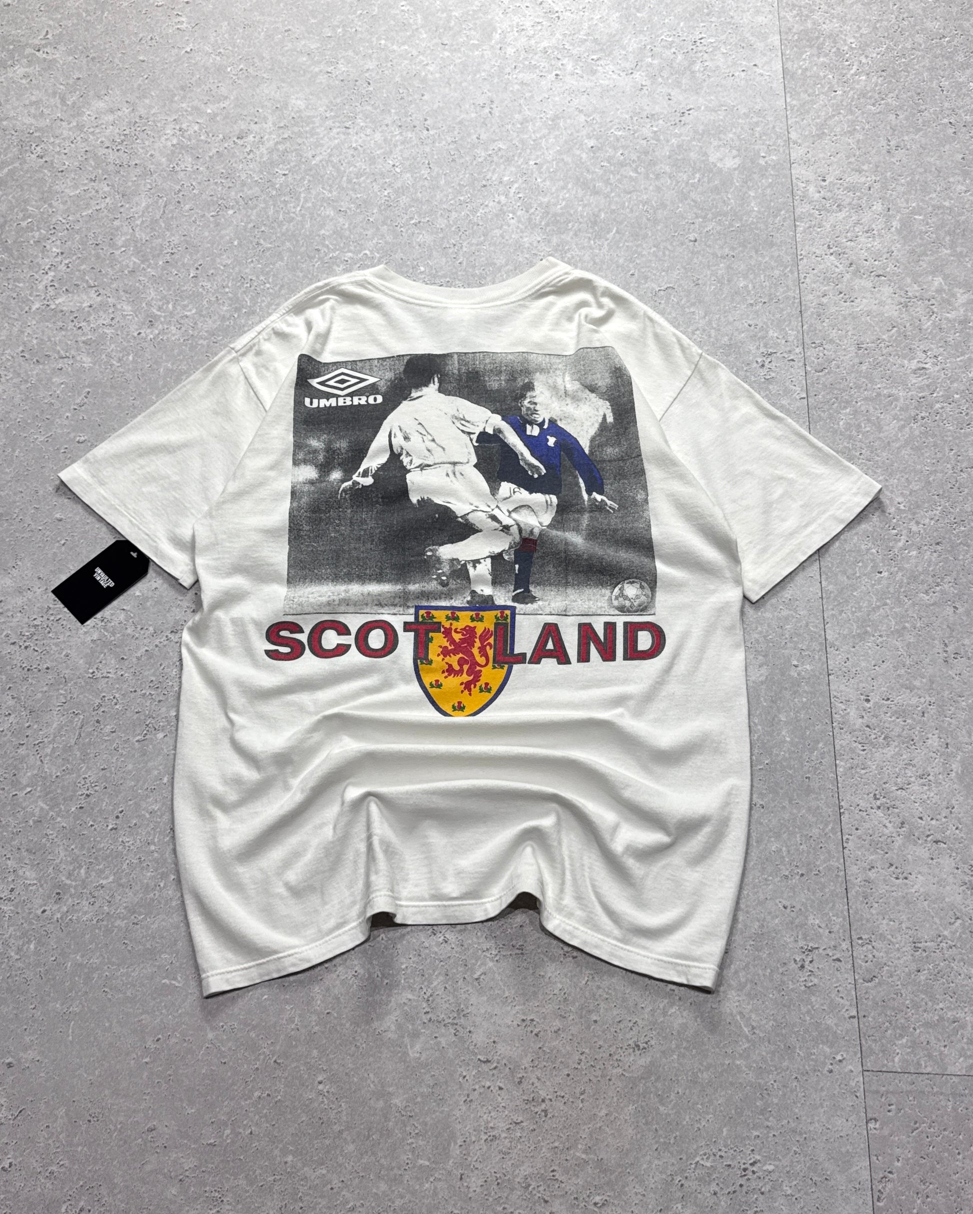 Vintage 90s Umbro X Scotland Football Tee (L)
