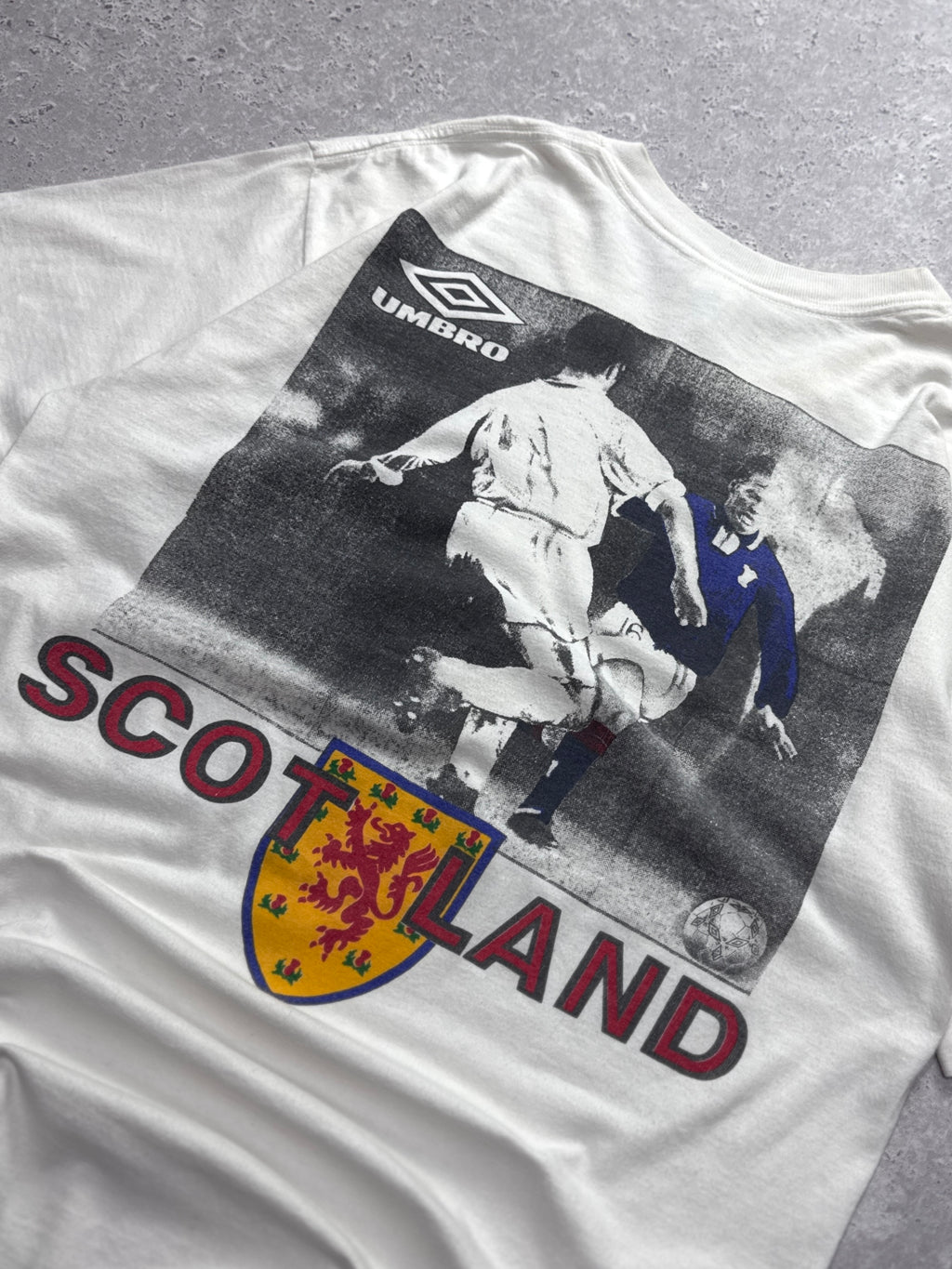 Vintage 90s Umbro X Scotland Football Tee (L)