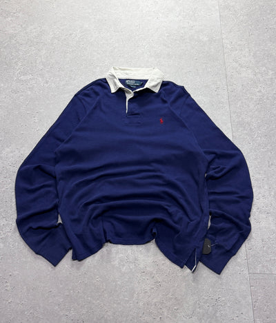 Vintage 90s Polo Ralph Lauren Rugby Sweater (L)