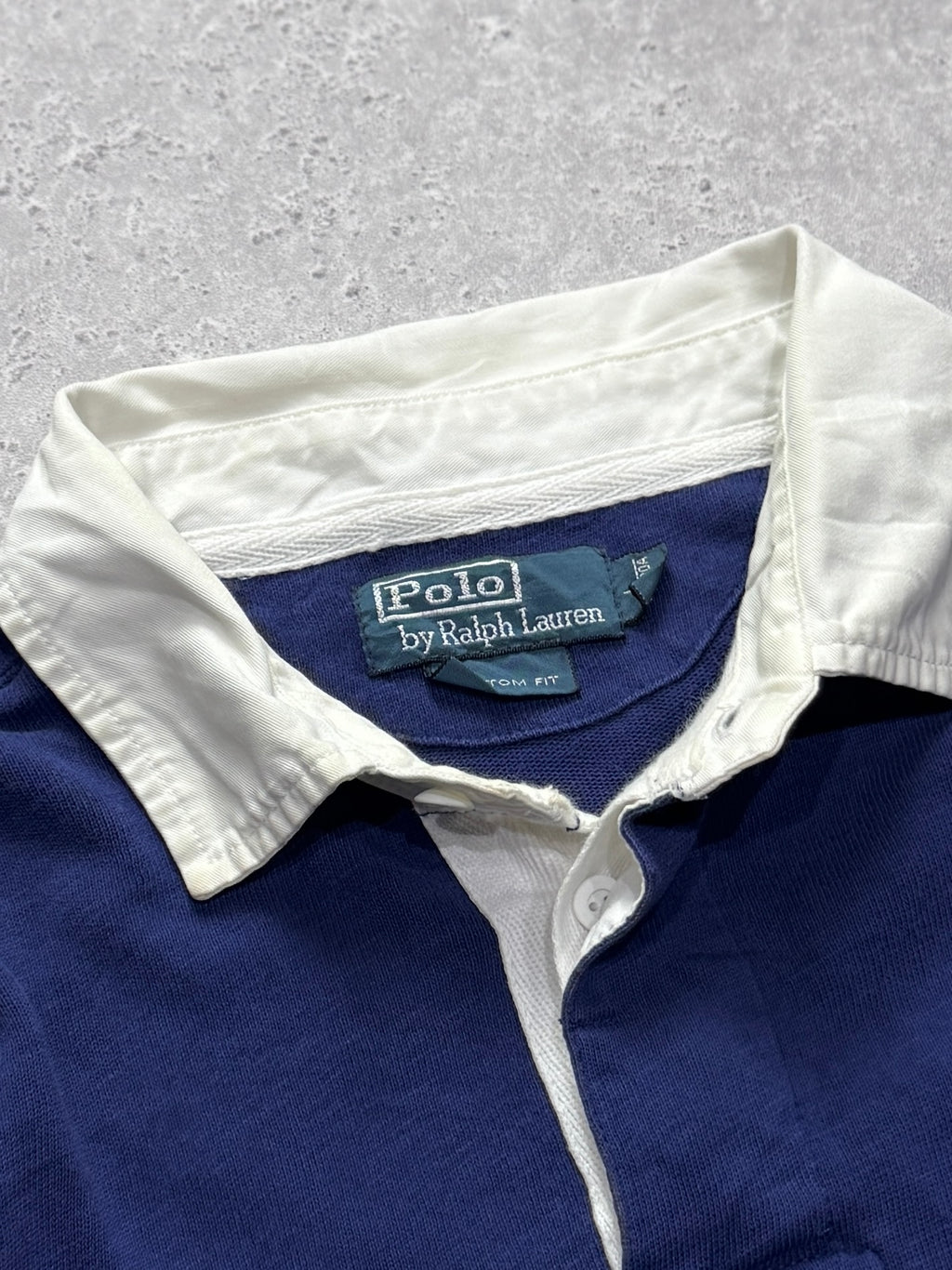 Vintage 90s Polo Ralph Lauren Rugby Sweater (L)