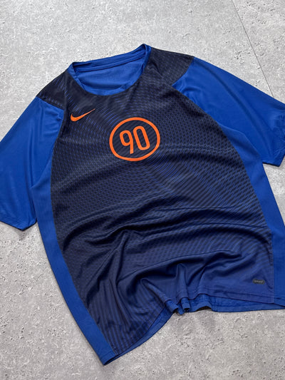 Vintage 2000s Nike Total 90 Training Tee (L)