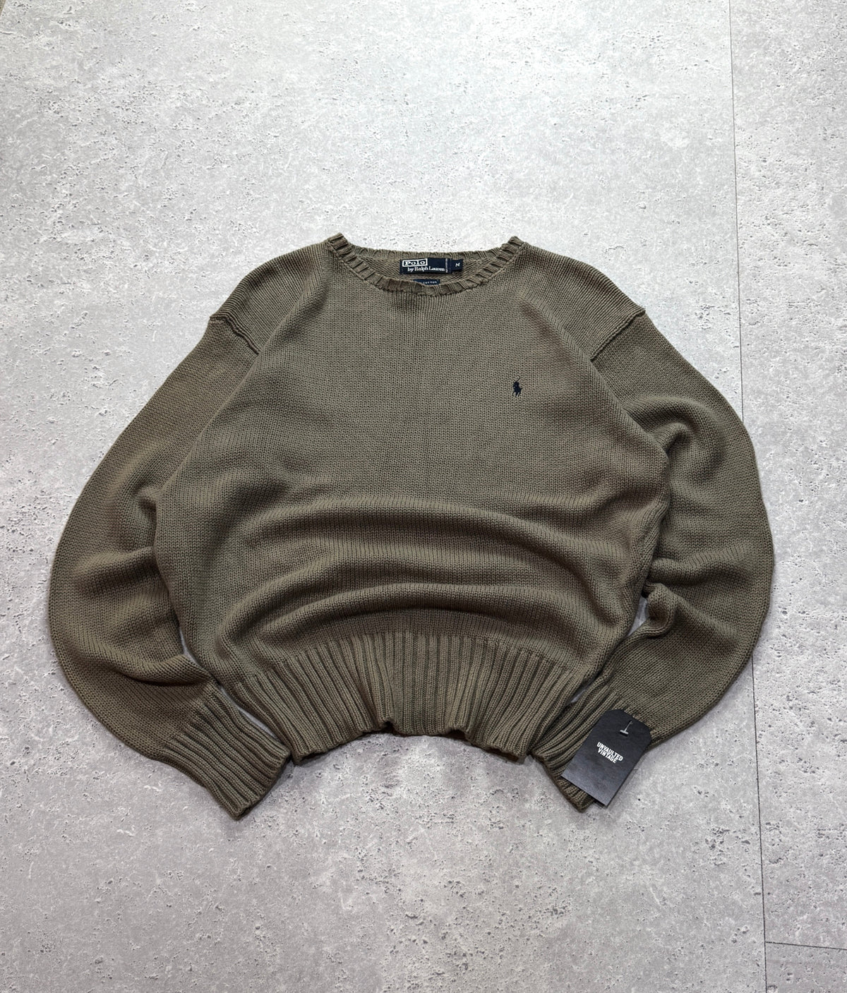 Vintage 2000s Polo Ralph Lauren Knitted Sweater (M)