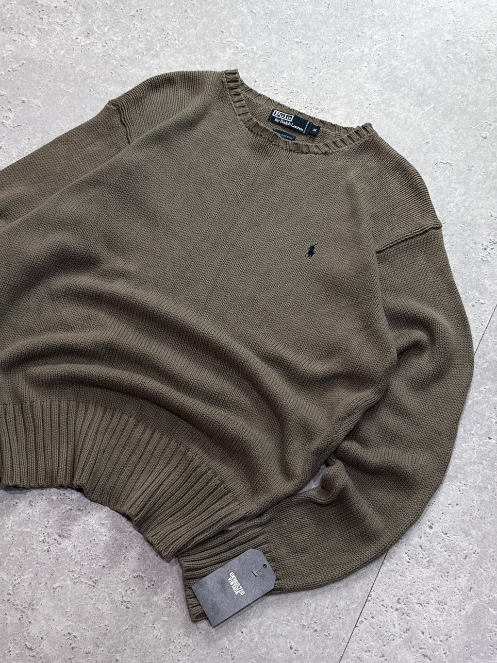 Vintage 2000s Polo Ralph Lauren Knitted Sweater (M)