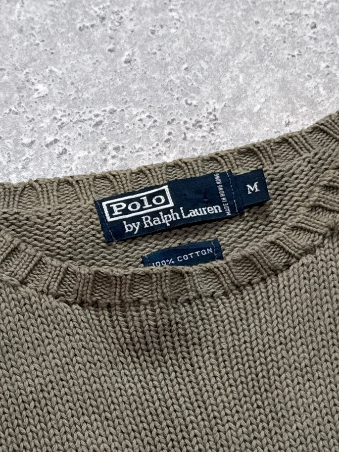 Vintage 2000s Polo Ralph Lauren Knitted Sweater (M)