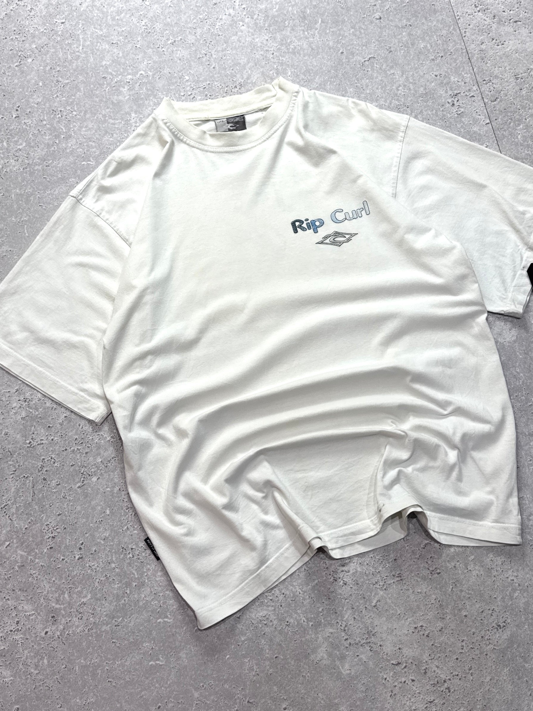 Vintage 90s Ripcurl Surfwear Ocean Technology Tee (L)
