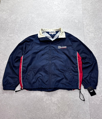 Vintage 90s Tommy Hilfiger Athletics Windbreaker Jacket (L)
