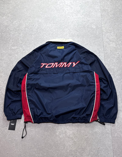 Vintage 90s Tommy Hilfiger Athletics Windbreaker Jacket (L)