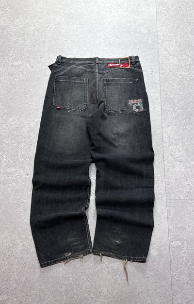 Vintage Y2K Alkademik Graphic Skate Jeans (36")
