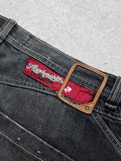 Vintage Y2K Alkademik Graphic Skate Jeans (36")