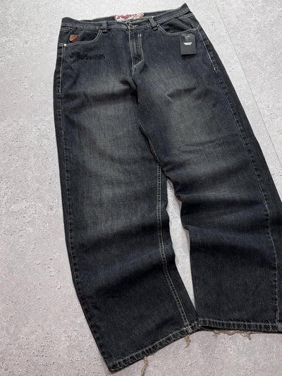 Vintage Y2K Alkademik Graphic Skate Jeans (36")