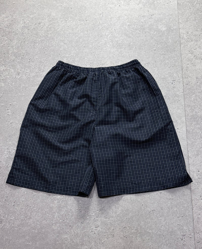 Vintage 2000s Umbro Plaid Track Shorts (L)
