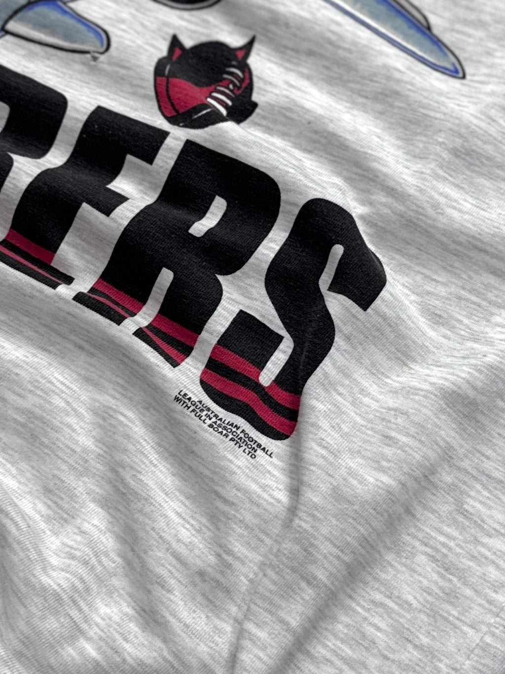 Vintage 90s Essendon Bombers AFL Graphic Tee (XL)