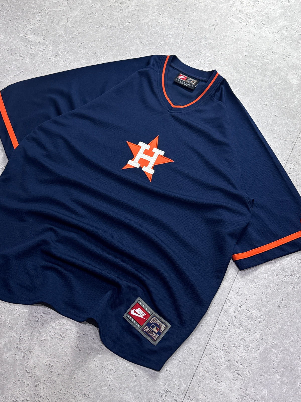 Vintage 2000s Nike X Houston Astros MLB Training Jersey (XL)