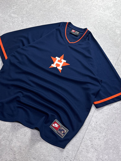 Vintage 2000s Nike X Houston Astros MLB Training Jersey (XL)