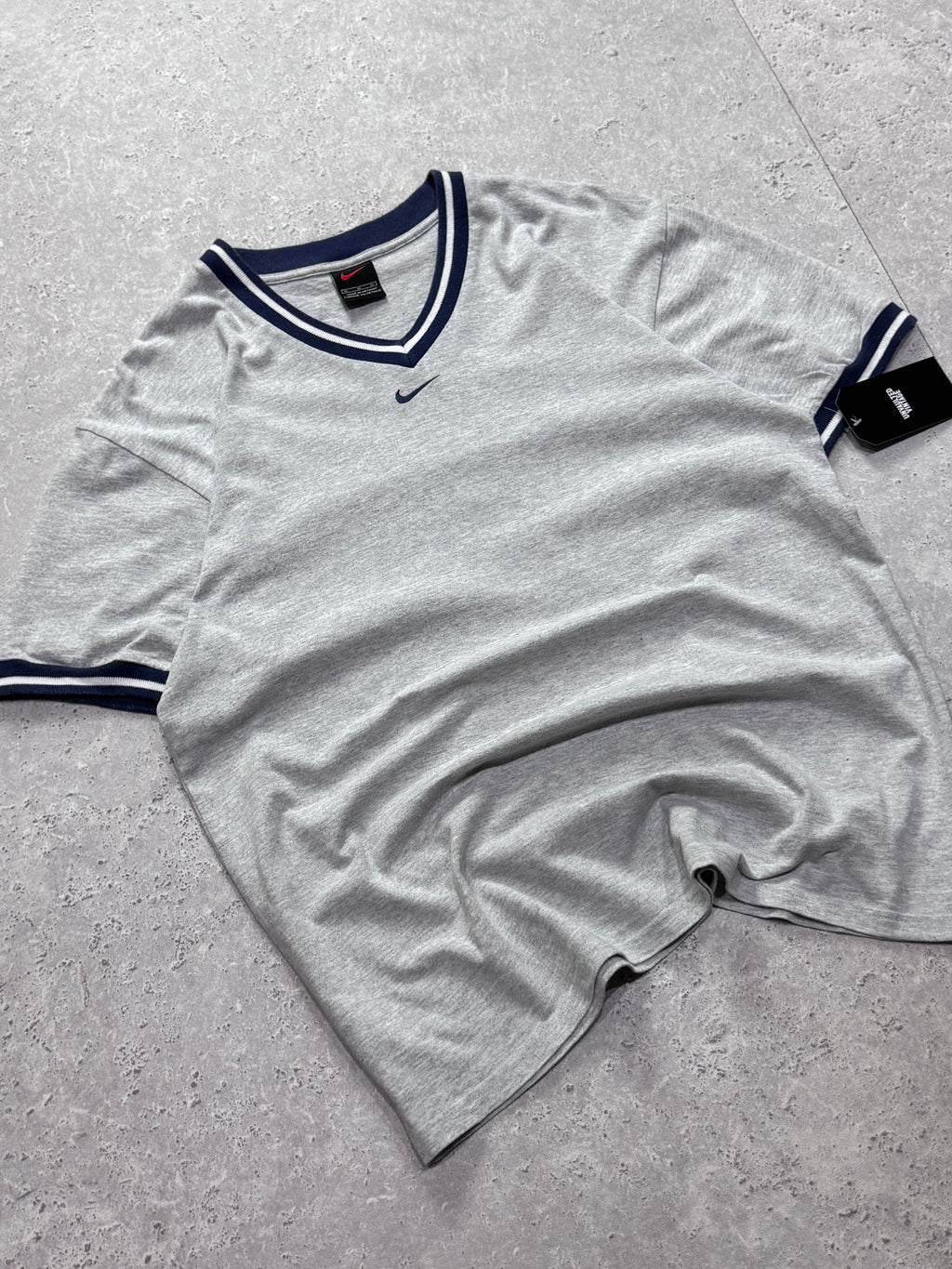 Vintage 2000s Nike Ringer Tee (M)