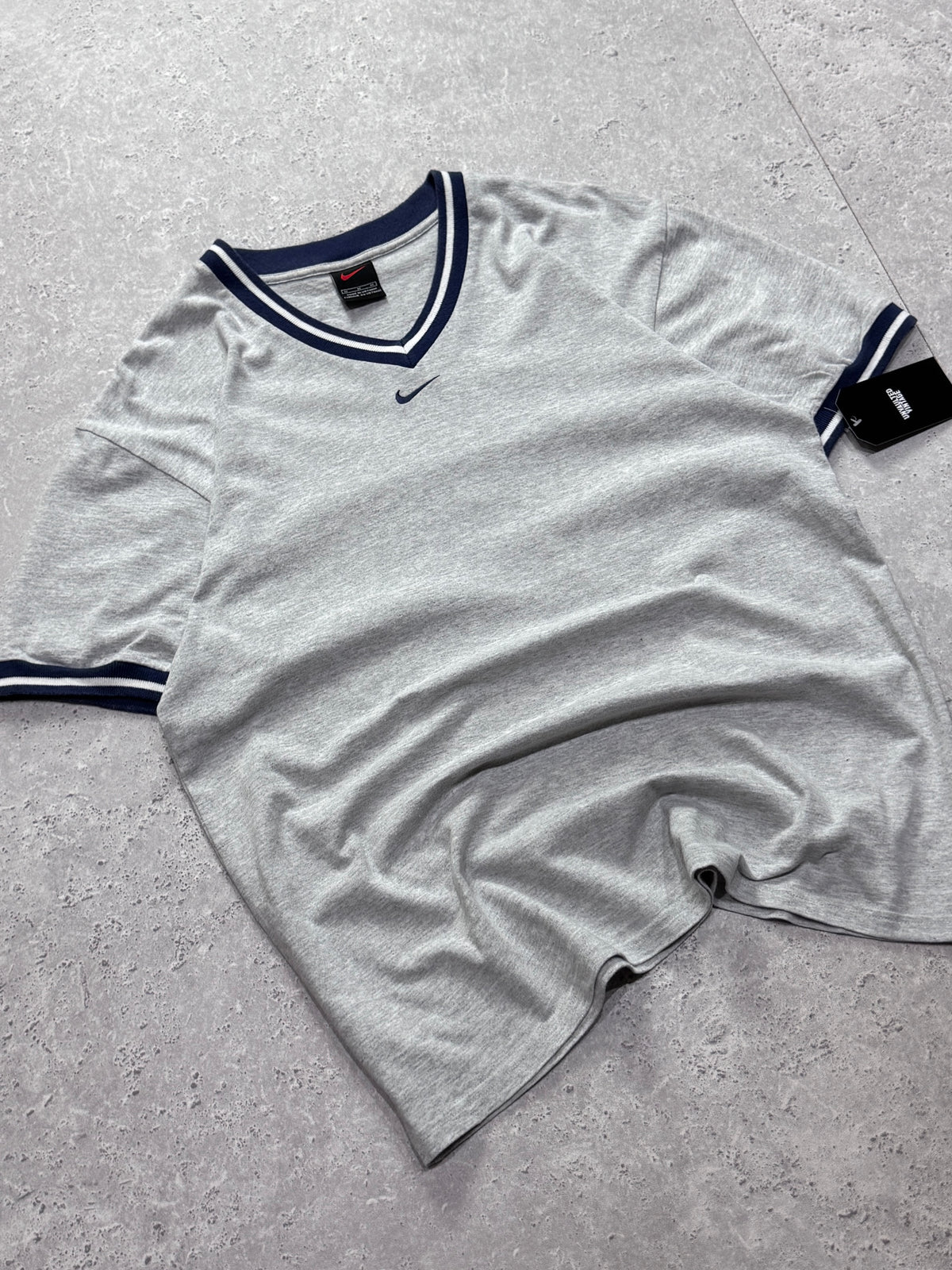 Vintage 2000s Nike Ringer Tee (M)