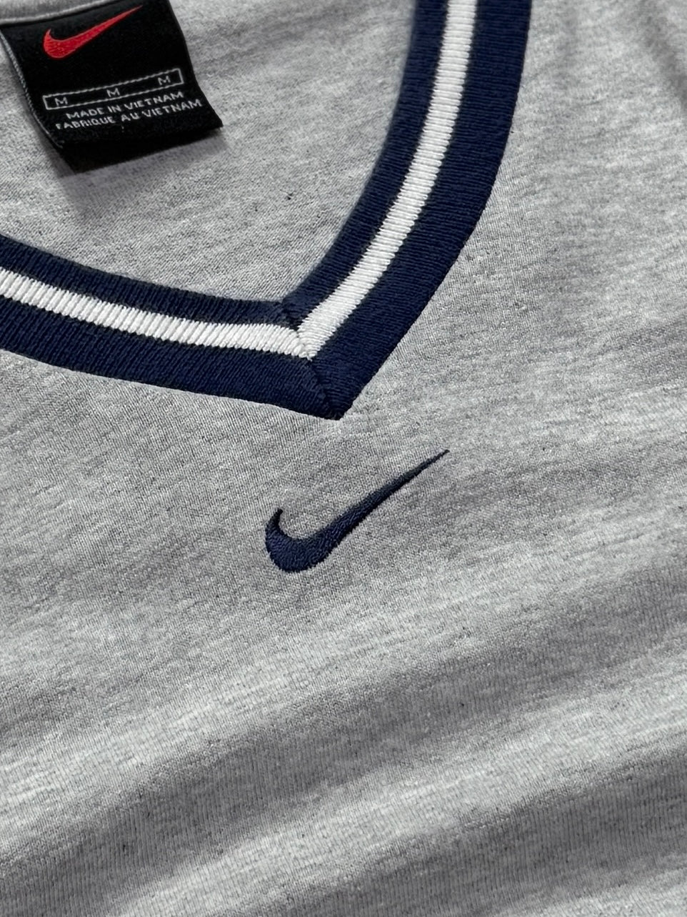 Vintage 2000s Nike Ringer Tee (M)