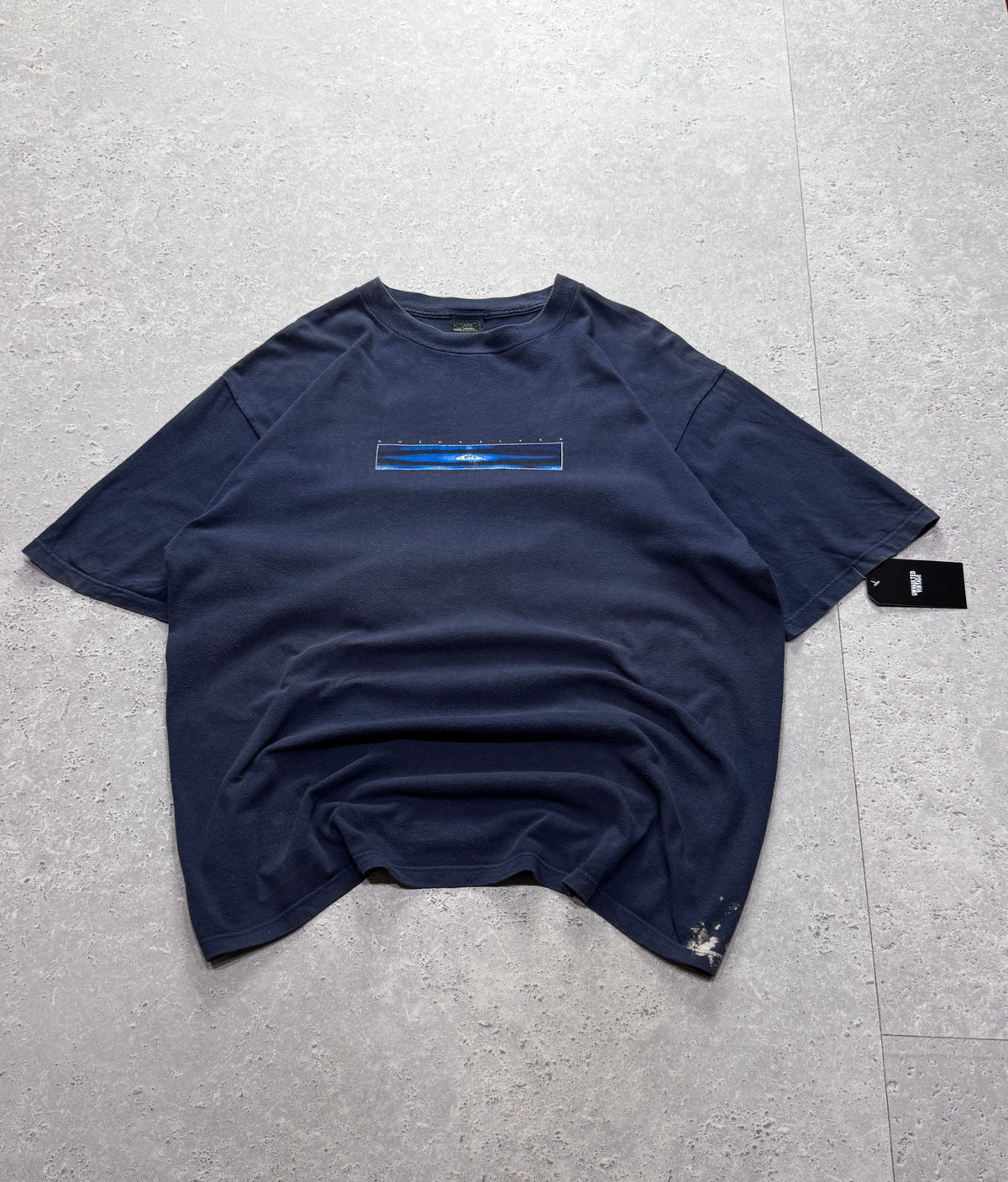 Vintage 2000s Quiksilver Spellout Tee (L)