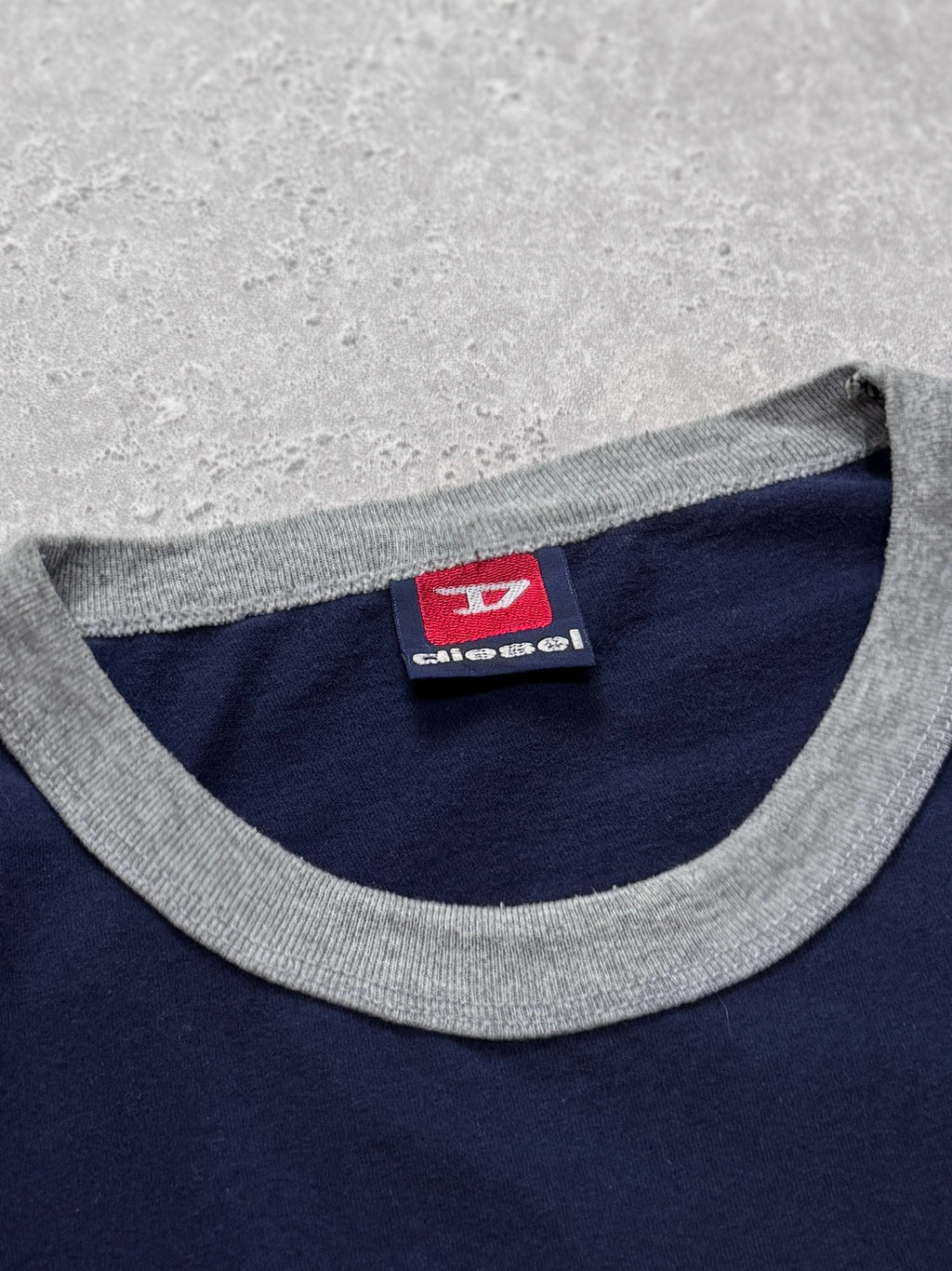 Vintage Y2K Diesel Ringer Tee (L)