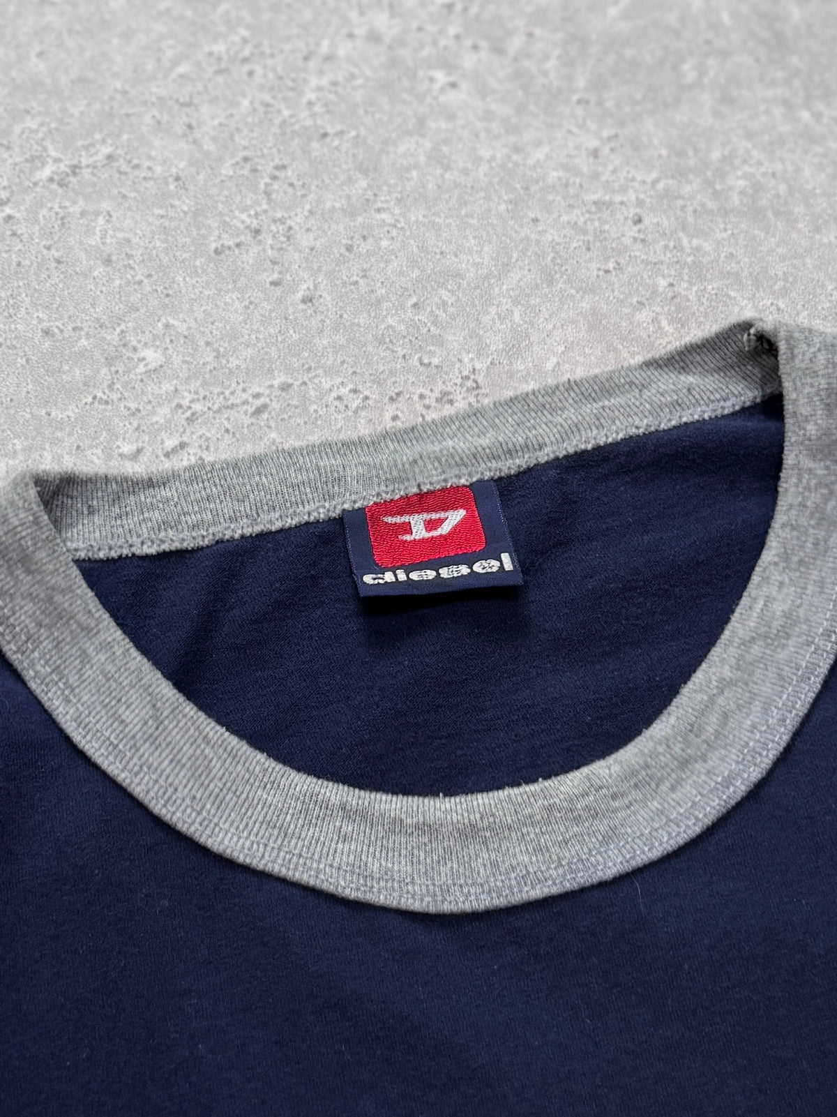 Vintage Y2K Diesel Ringer Tee (L)