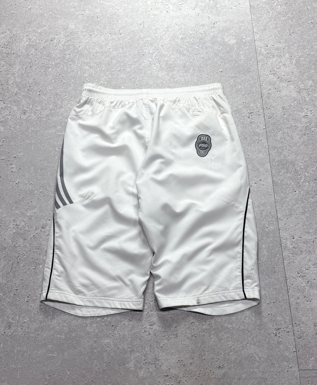 Vintage 2000s Adidas Futbol Track Shorts (M)