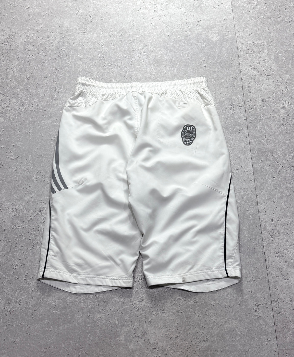 Vintage 2000s Adidas Futbol Track Shorts (M)