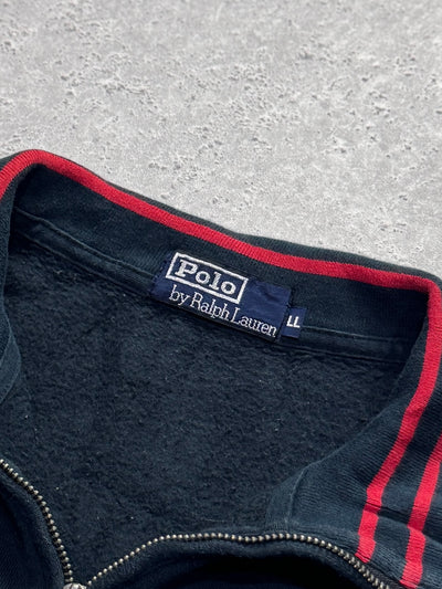 Vintage Polo Ralph Lauren Quarter Zip Sweater (XL)