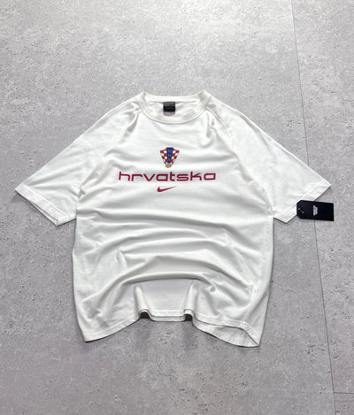 Vintage 2000s Nike X Croatia Football Tee (M)