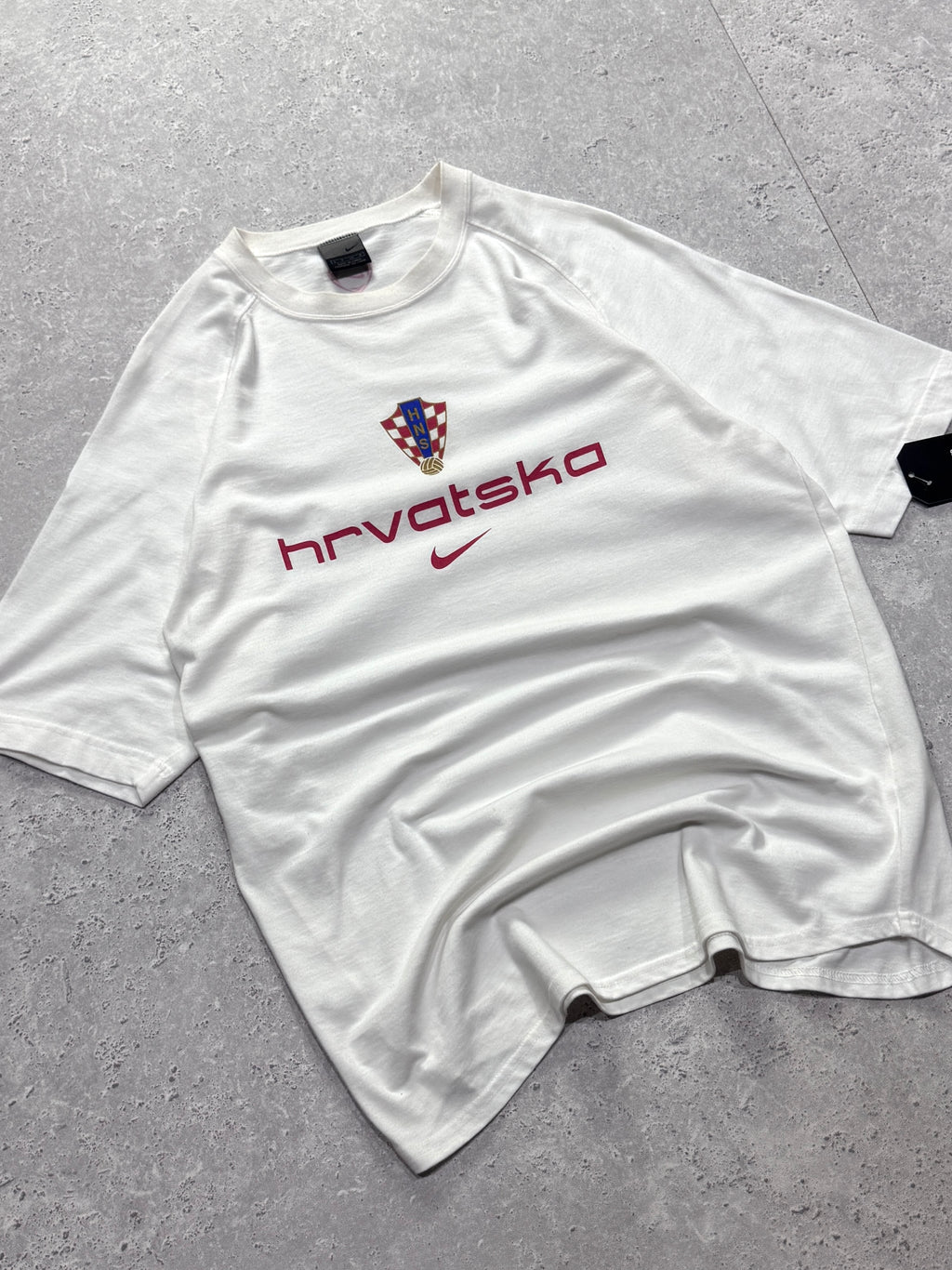 Vintage 2000s Nike X Croatia Football Tee (M)