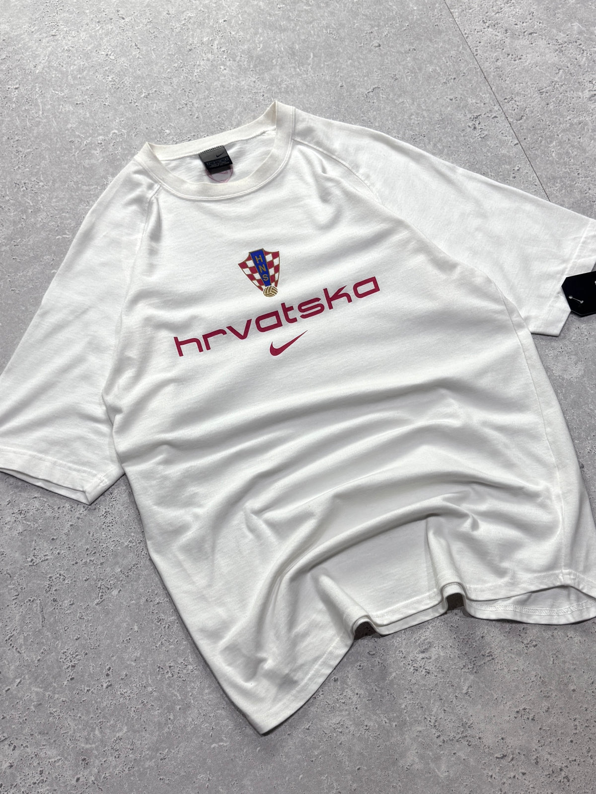 Vintage 2000s Nike X Croatia Football Tee (M)