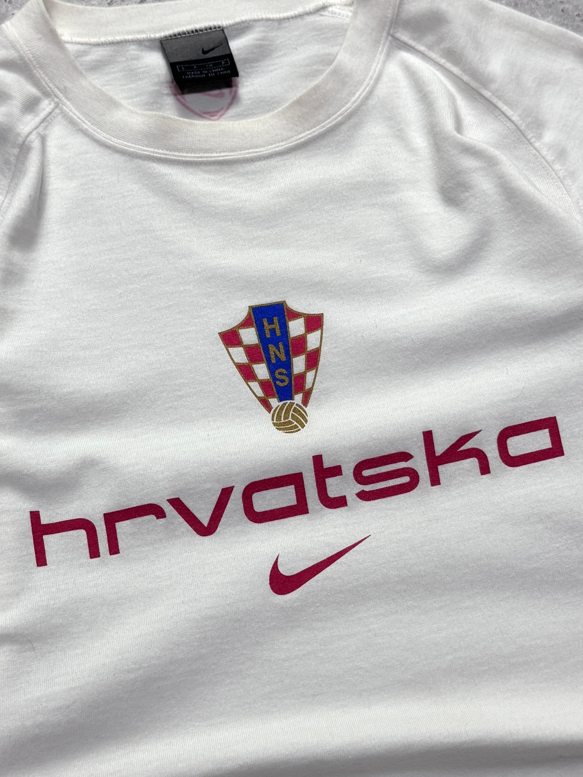 Vintage 2000s Nike X Croatia Football Tee (M)
