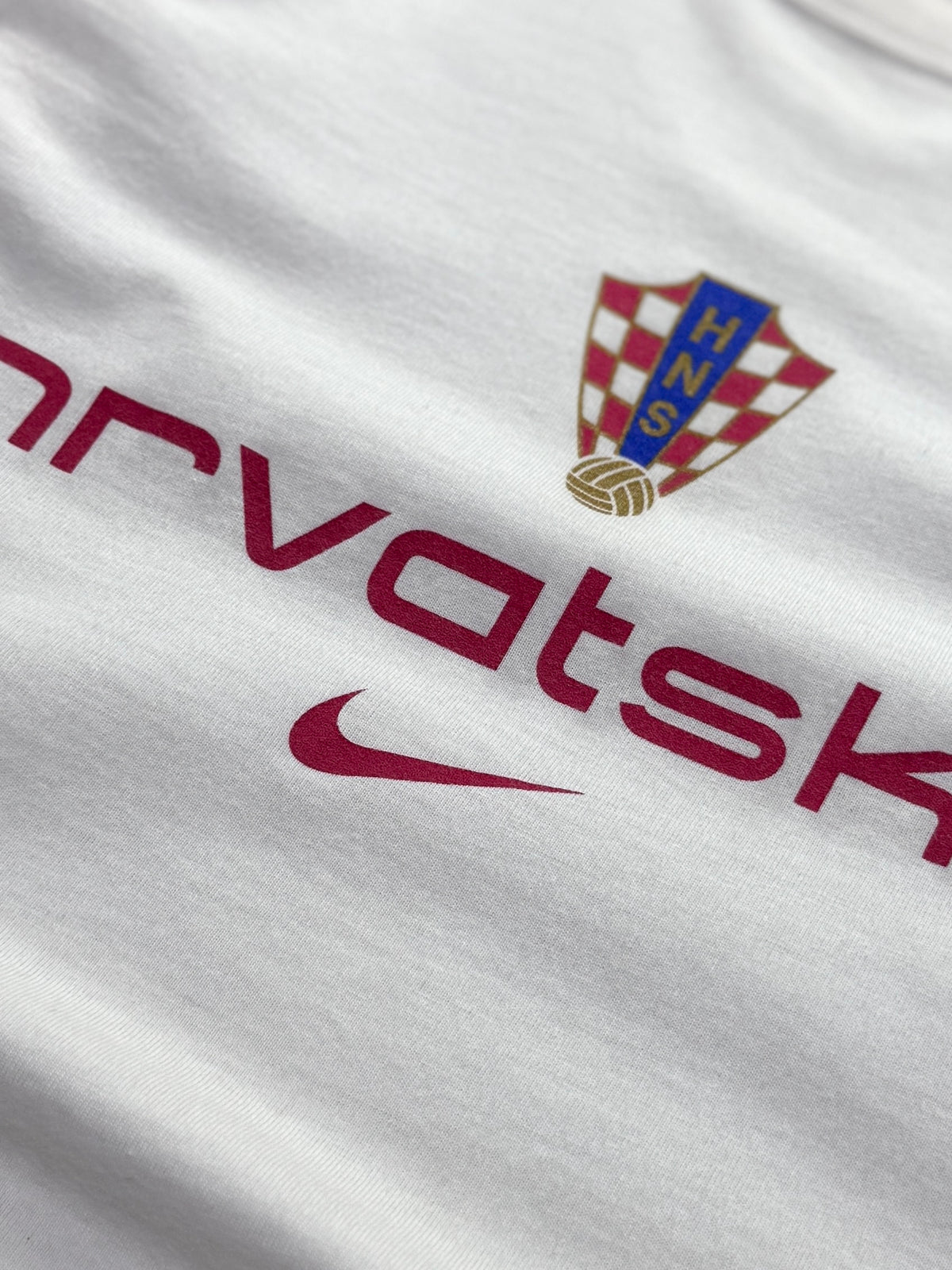 Vintage 2000s Nike X Croatia Football Tee (M)