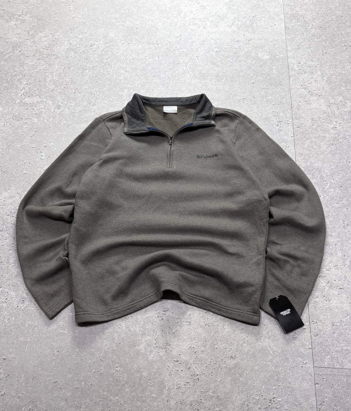 Vintage 2000s Columbia Quarter Zip Sweater (M)