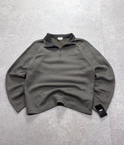 Vintage 2000s Columbia Quarter Zip Sweater (M)