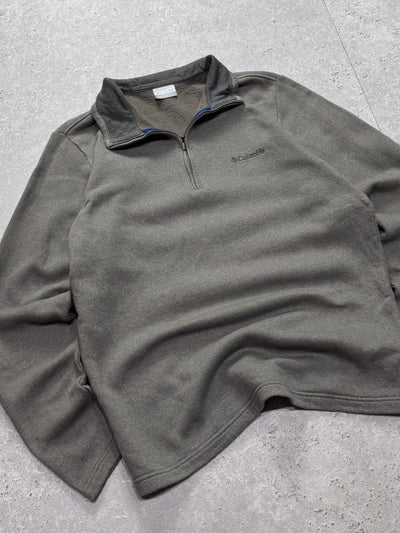Vintage 2000s Columbia Quarter Zip Sweater (M)