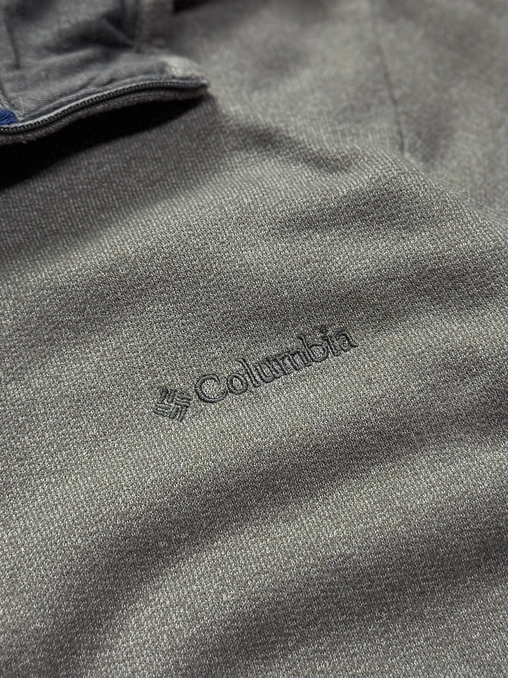 Vintage 2000s Columbia Quarter Zip Sweater (M)
