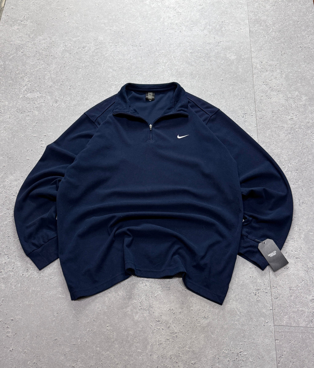 Vintage 2000s Nike Golf Quarter Zip Sweater (XL)