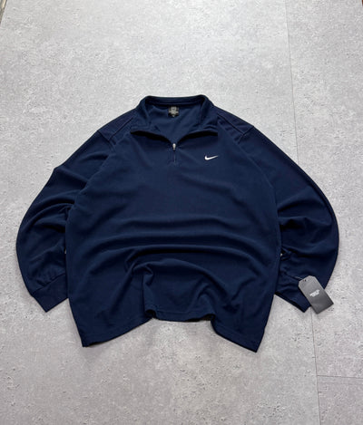 Vintage 2000s Nike Golf Quarter Zip Sweater (XL)